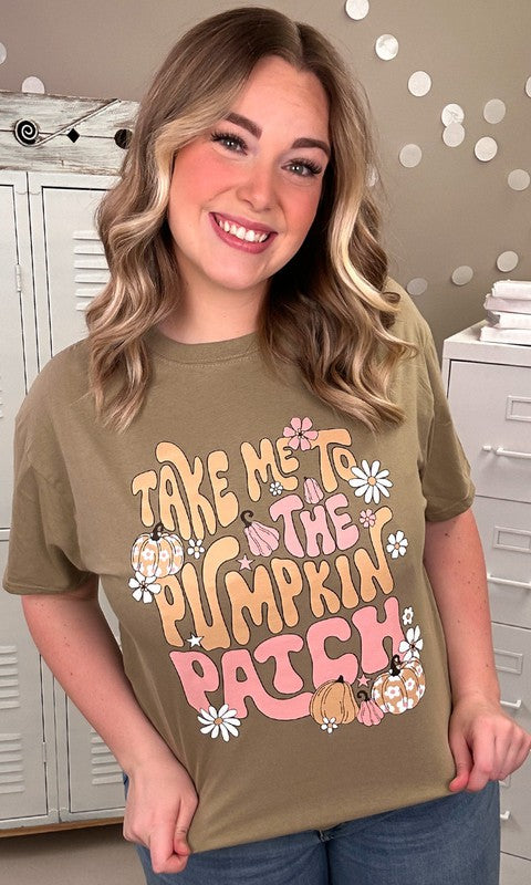 Take Me to The Pumpkin Patch Graphic T-Shirt