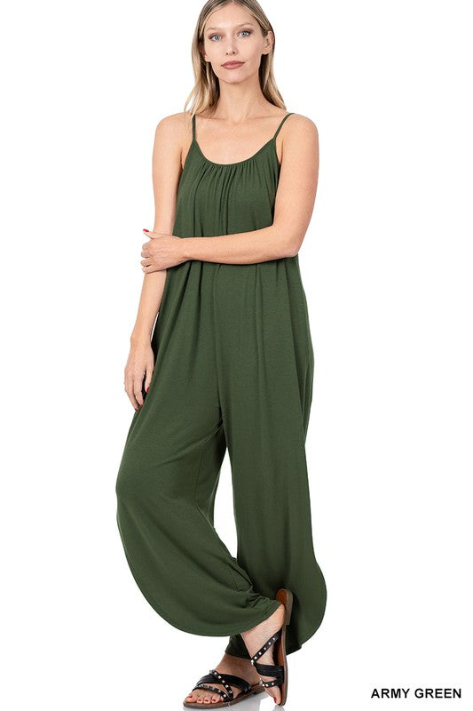 JUMPSUIT WITH SIDE SLITS