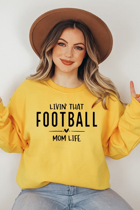 Football Mom Life Sweatshirt