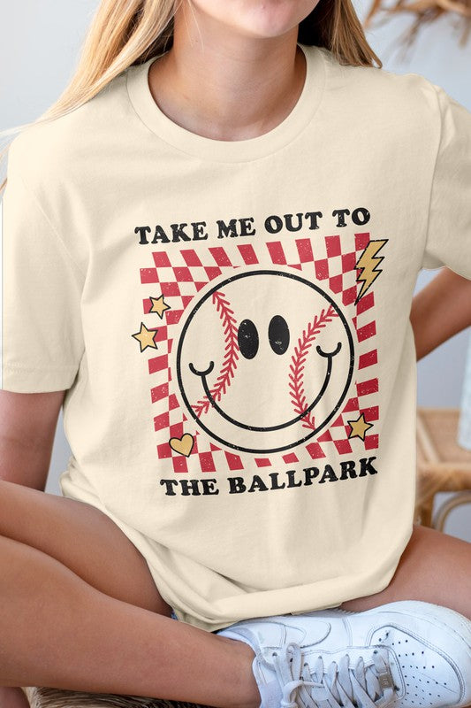 Take Me Out to The Ballpark Graphic Tee