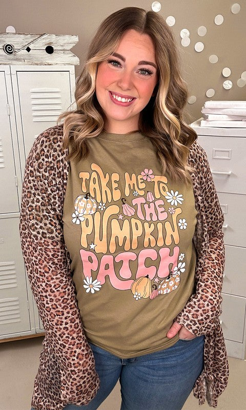 Take Me to The Pumpkin Patch Graphic T-Shirt