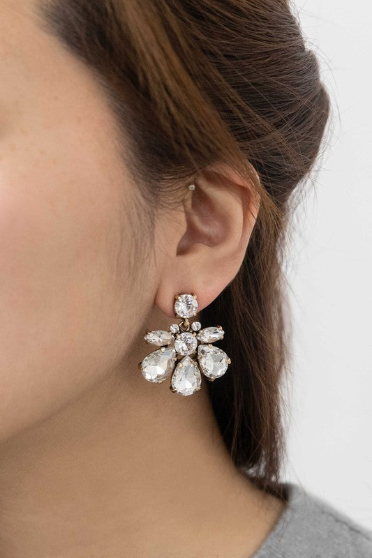 Water Lily Stone Earrings